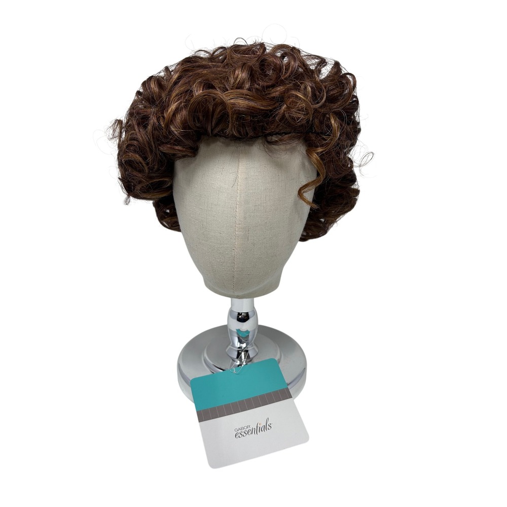 Gabor‎ Essentials Fun & Funky Wig Medium Red Heat Friendly Synthetic Curls